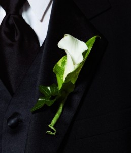 Calla Lily Promise Boutonniere